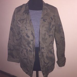 SALE Maurices Studded Military Jacket