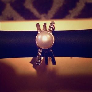 Silpada pearl detail ring size 5 brand new