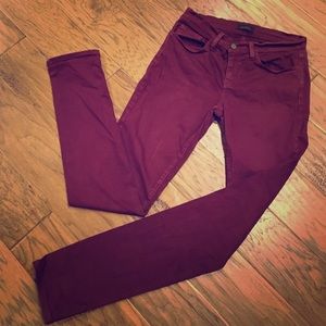 Mono b skinny jeans -Maroon color