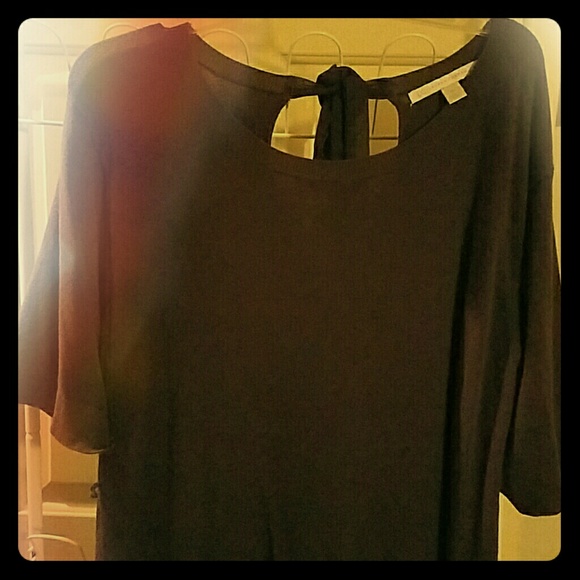 Gray sweater dress