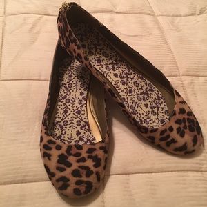 Leopard Print Flats