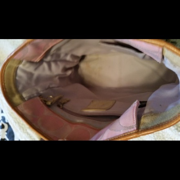 Coach multicolor patchwork bag - Picture 3 of 4