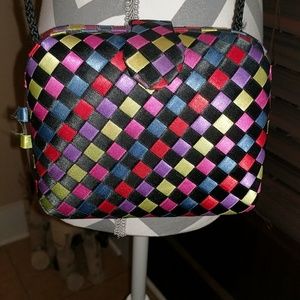 Multicolor box style bag