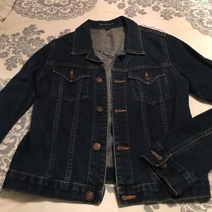 Classic Dark Denim Jean Jacket by Earl Jeans