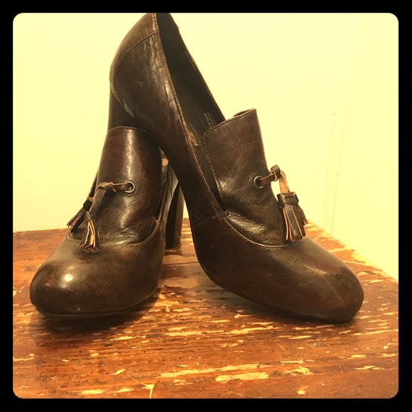 Born Heeled Loafers - Almost New