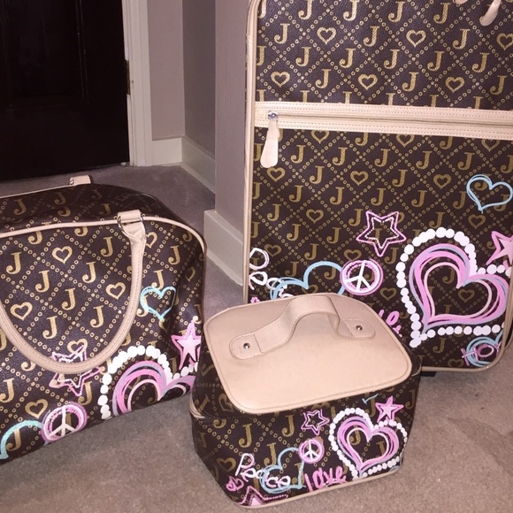 Justice Bags Justice 3 Piece Luggage Set Poshmark
