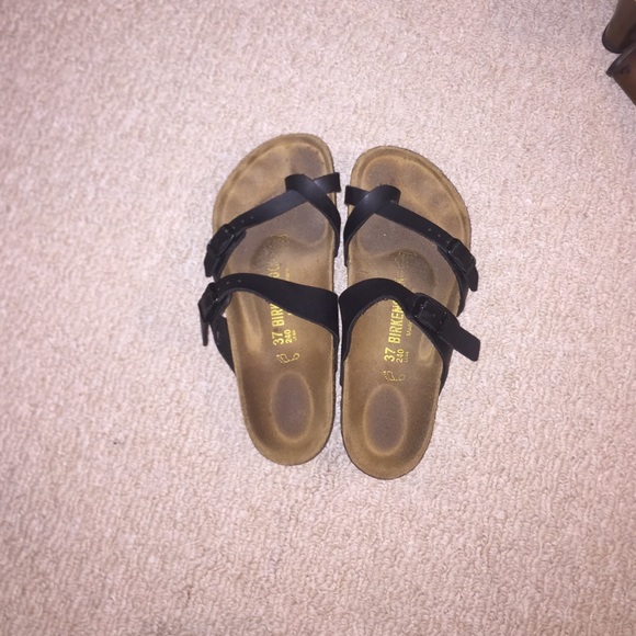 Black Birkenstocks
