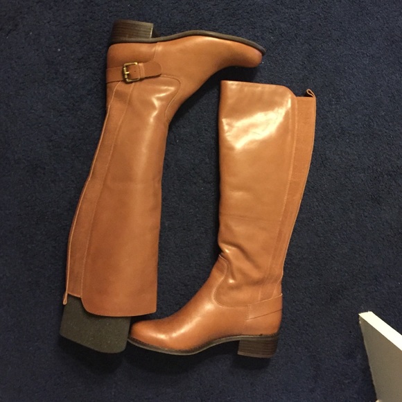 🔴SALE🔴Classic Brown Leather Riding Boot - Picture 4 of 4