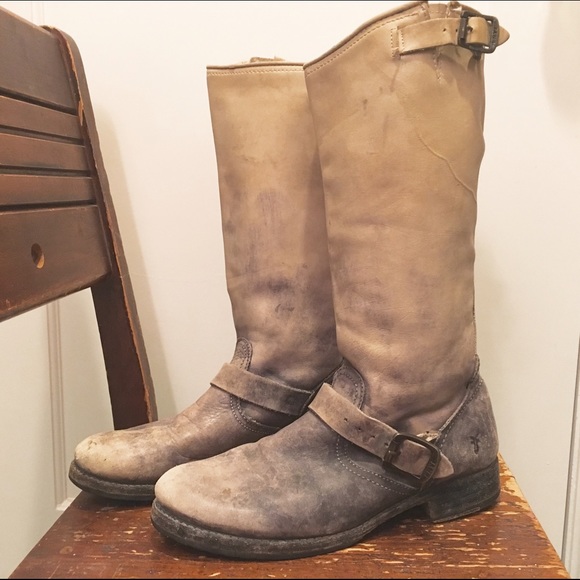 Limited Edition Frye Victoria Slouch Engineer Boot