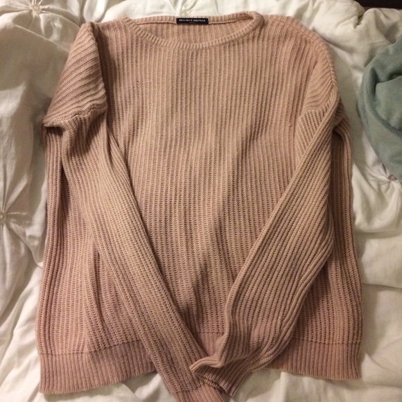 Brandy Melville Dusty pink Ollie sweater