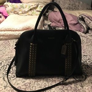 Coach leather satchel