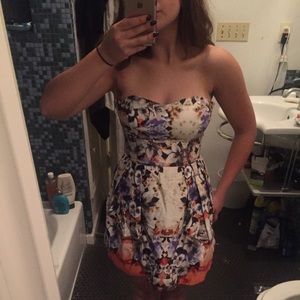 ASOS strapless dress!