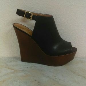 WEDGE PEEP TOE