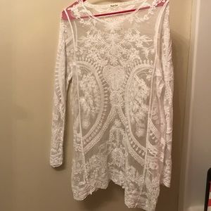 Lace tunic