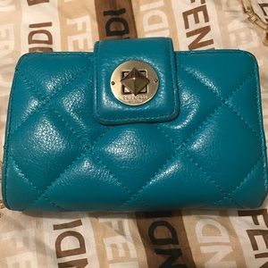 Kate Spade quilted wallet EUC