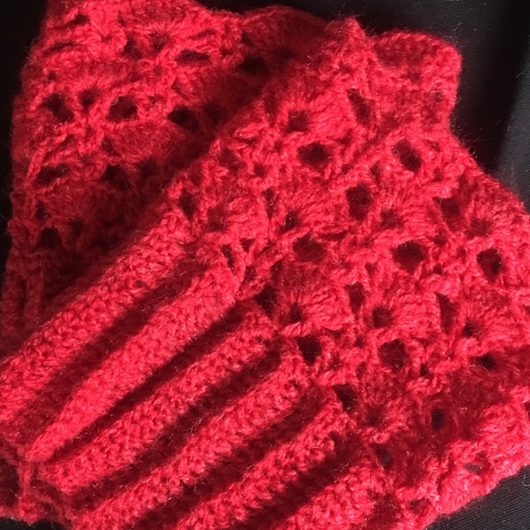 Crochet boot cuffs