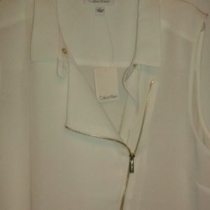 Calvin Klein Cream Shirt