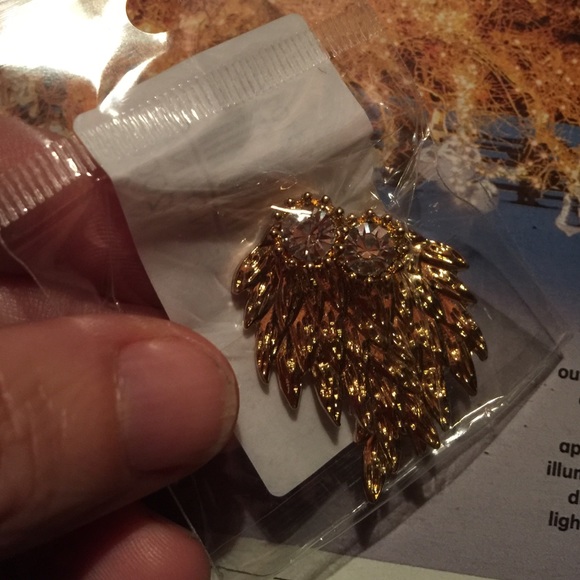 Angel Rhinestone Earrings- free shipping - Picture 4 of 4