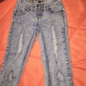 Distressed Jeans