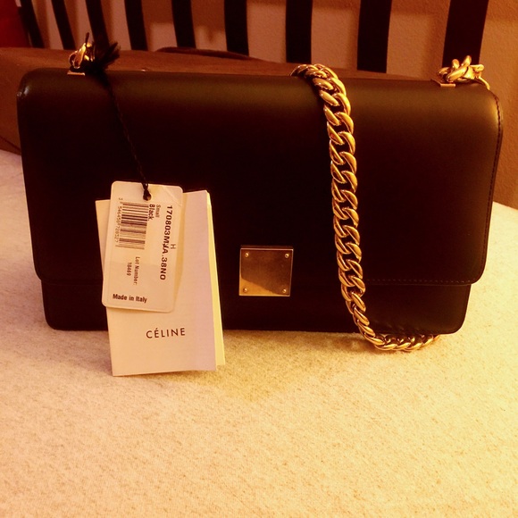 Black Celine Classic Box