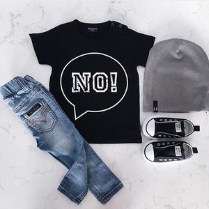 Baby No rebellious shirt