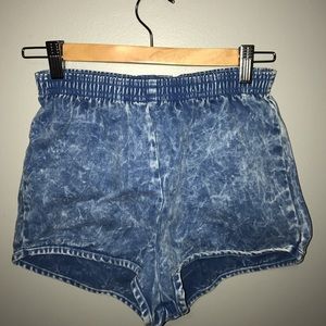 American Apparel Acid Wash Shorts