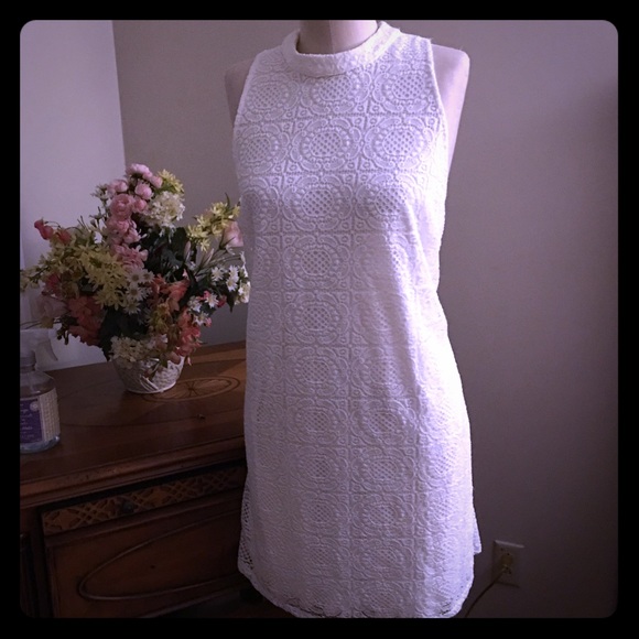 Crochet Shift Dress