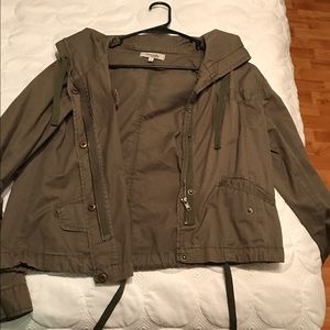 Olive green jacket