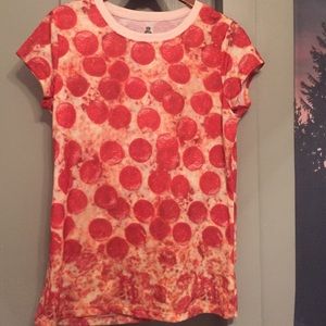 Pizza graphic tee