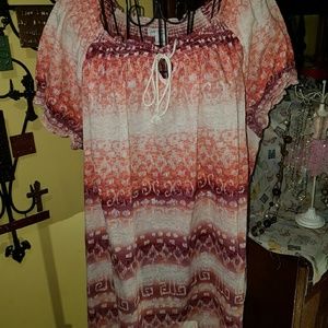 NEW.. GORGEOUS LIZ CLAIBORNE TUNIC