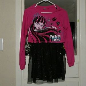 NWOT Monster High Draculaura Dress