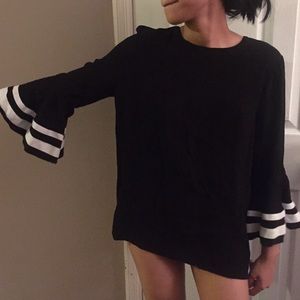 H&M Bell Bottom Sleeved Shirt