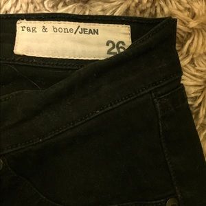 Rag & Bone black denim jeans