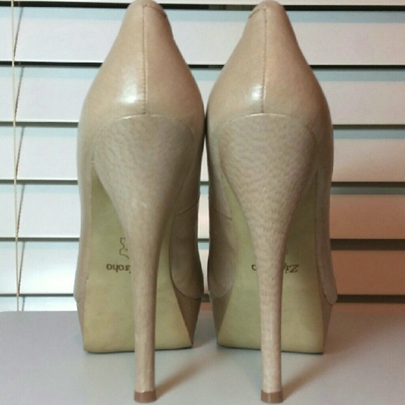 New Zigi Soho nude heels size 7.5 - Picture 3 of 4
