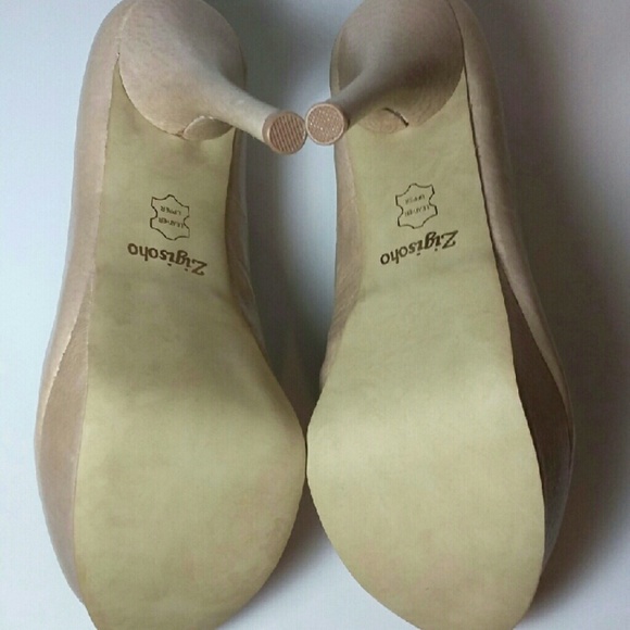 New Zigi Soho nude heels size 7.5 - Picture 4 of 4