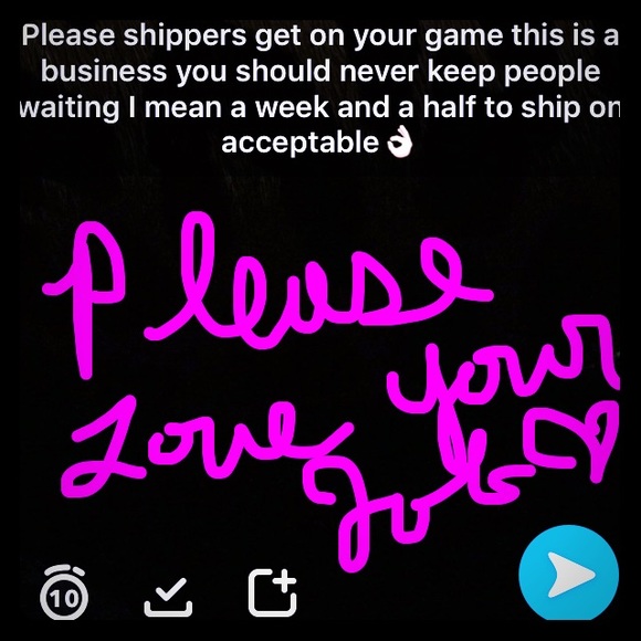 Not selling making a point