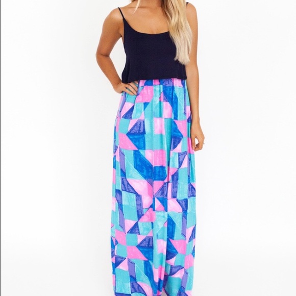 Small maxi dress from boutique