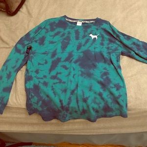 PINK tie dye sweater