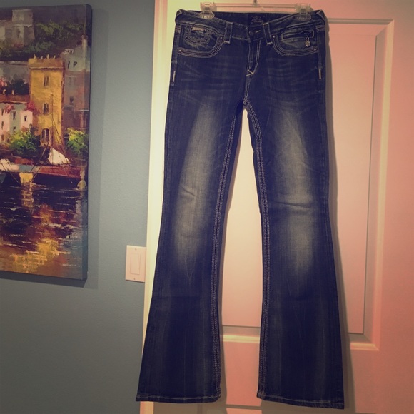 Rerock boot cut jeans - like new - Picture 1 of 4
