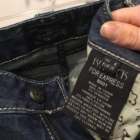 Rerock boot cut jeans - like new - Picture 4 of 4