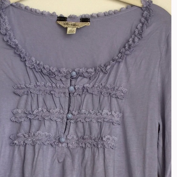 Anthropologie top with ruching