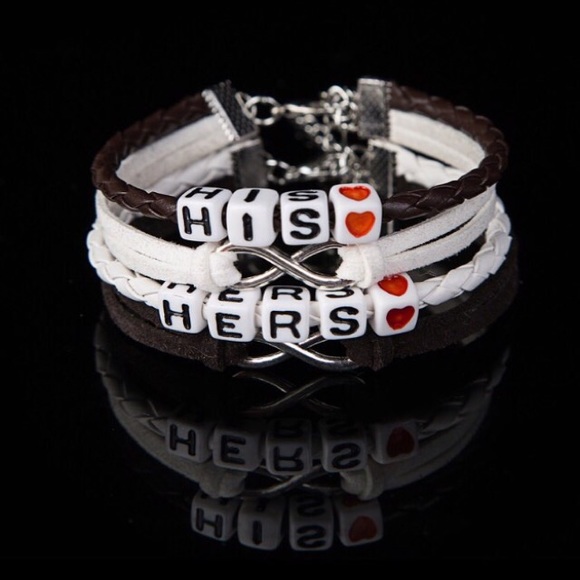 Couple Braided Leather Bracelet