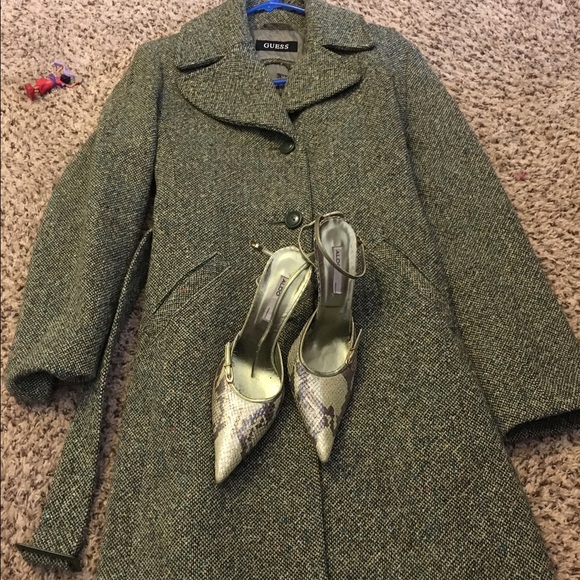 Green coat