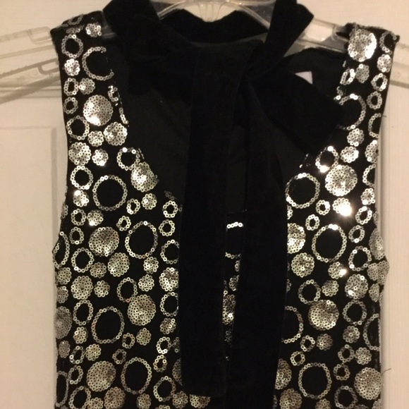 Sparkling black dress