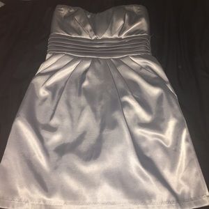Platinum Sweetheart Strapless Dress