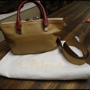 Chloe 'baylee' mini leather tote