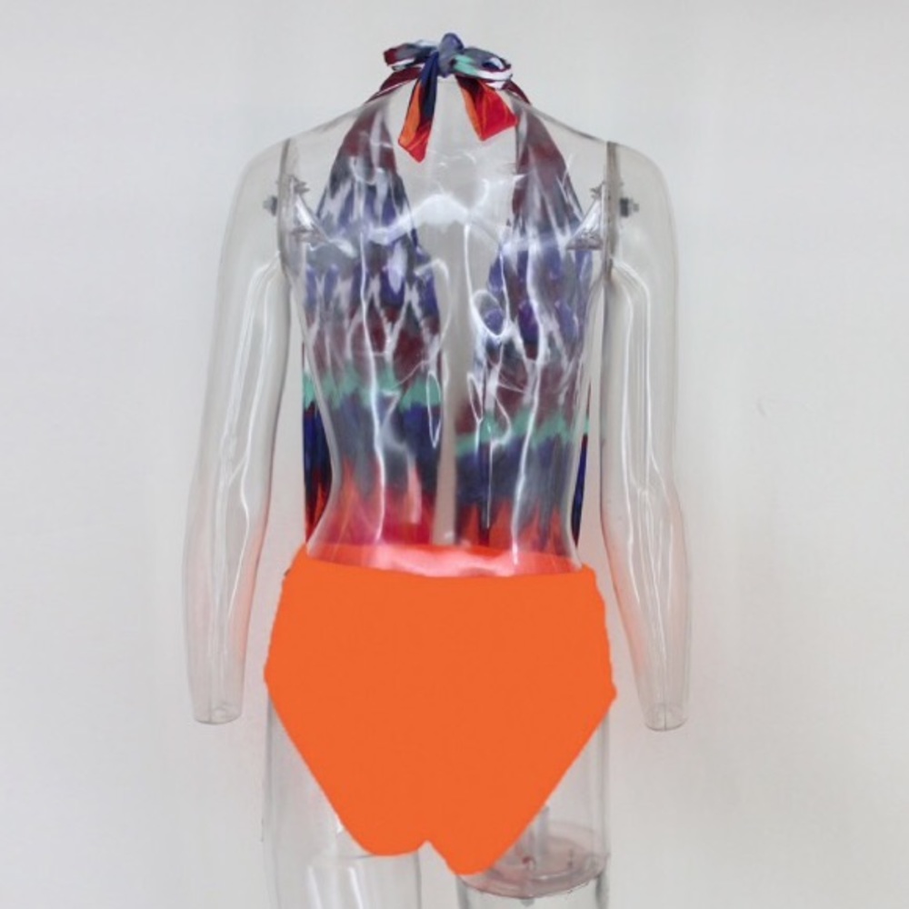 NEW! Backless, Halter Monokini - Picture 5 of 8