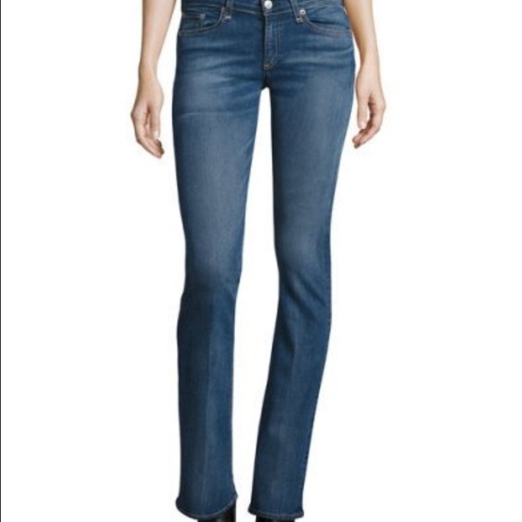 Rag & Bone Boot Cut regular wash jeans