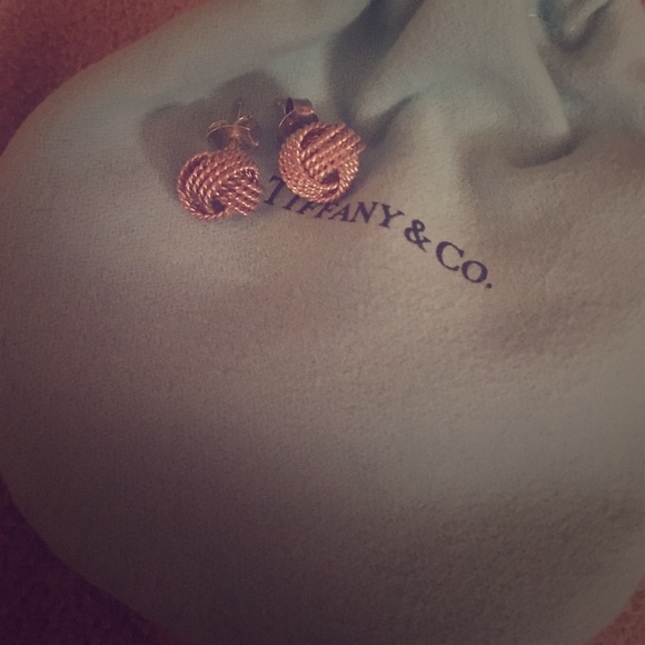 Tiffany & Co knot earrings