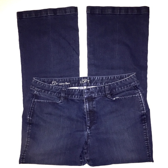 Like New Jeans 🌸 Ann Taylor Loft Curvy Flare